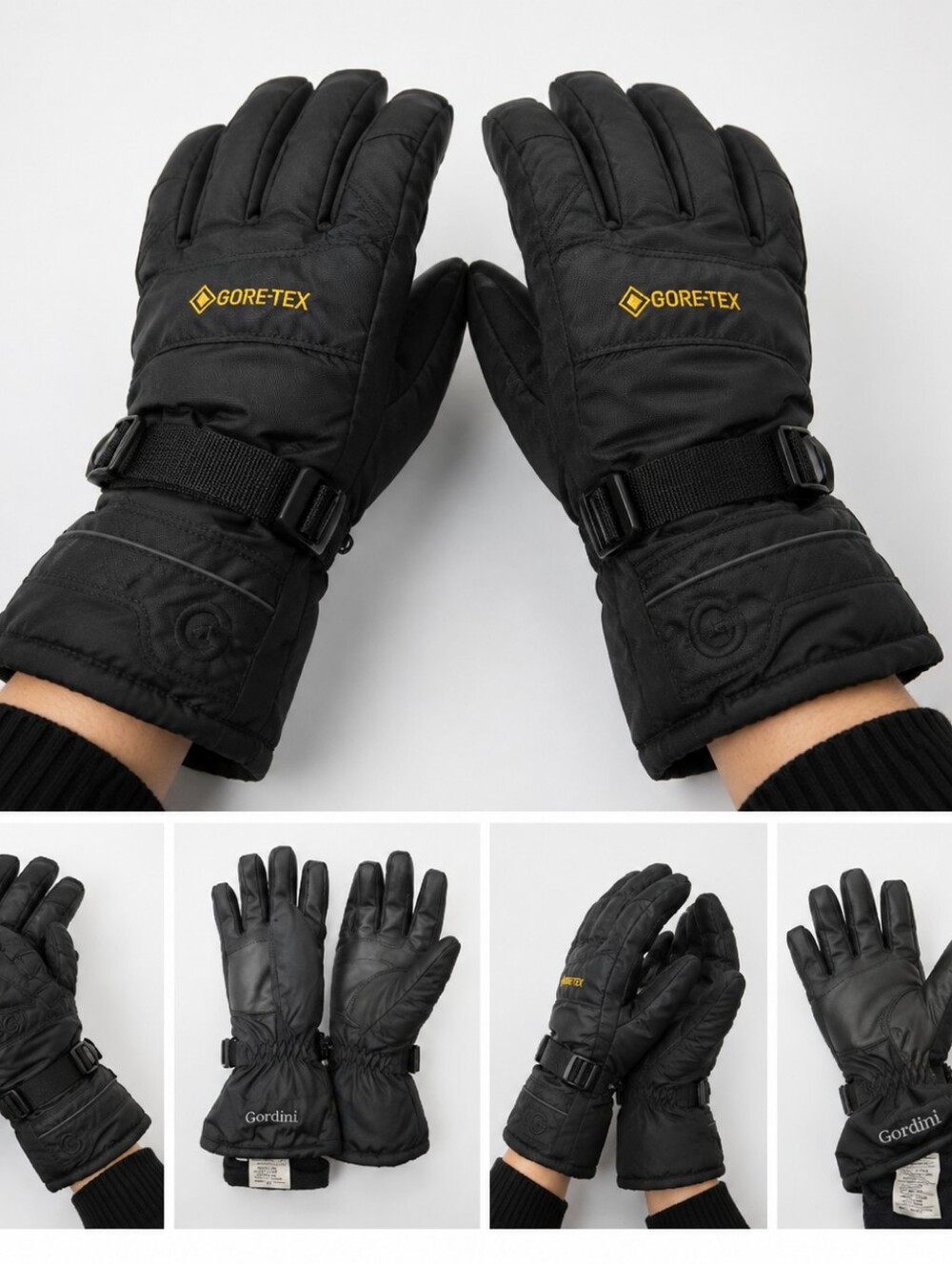 Black Gore-Tex Winter Youth Gloves